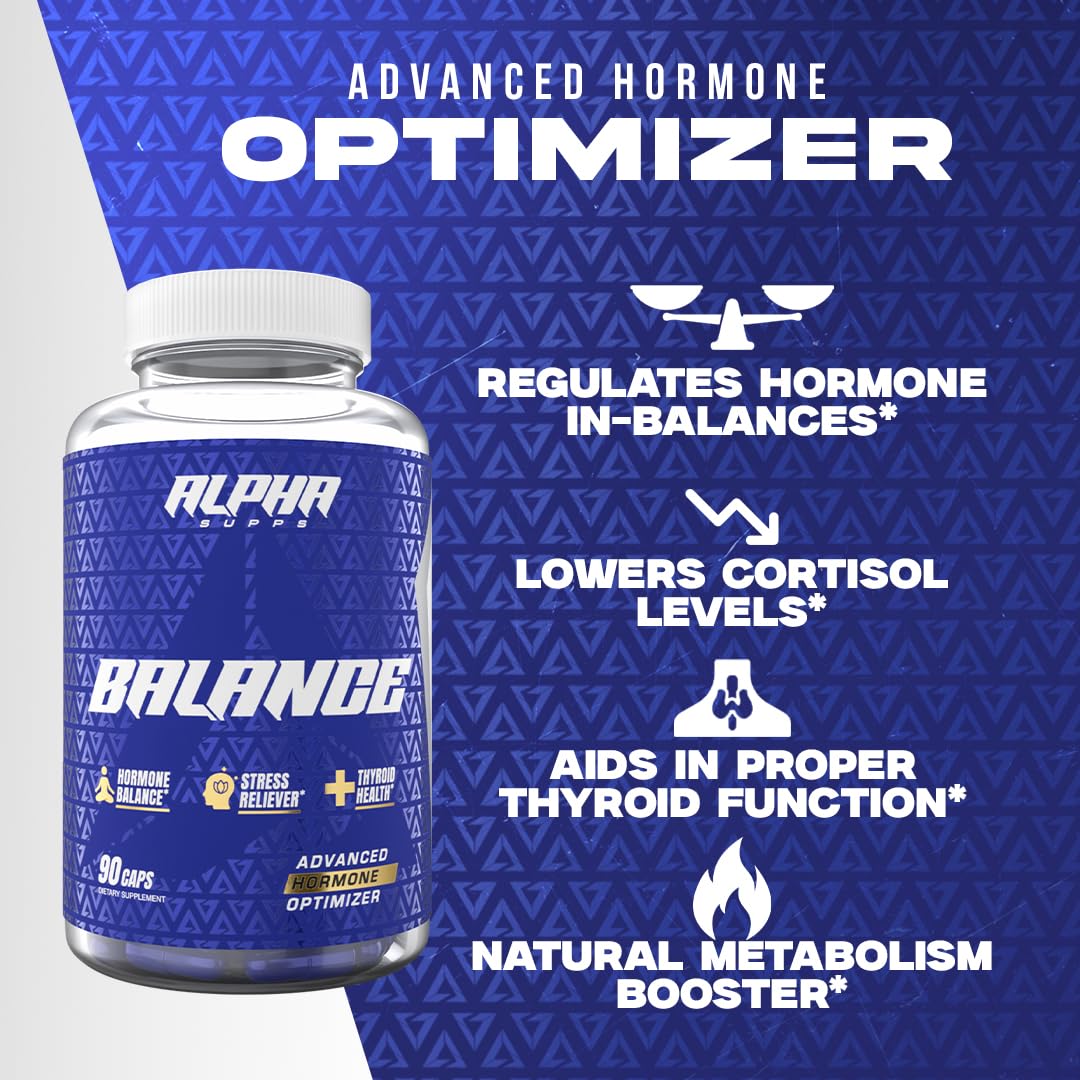 Alpha Balance ingredients: Inositol and Ashwagandha