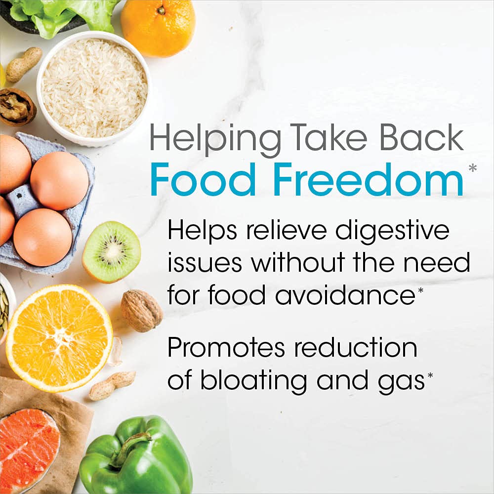 Enzymes alpha-galactosidase and inulinase for prebiotic digestion