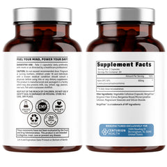 Alpha GPC 600mg capsules for focus and memory enhancement