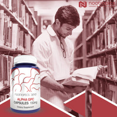 Alpha GPC 150mg capsules packaging close-up