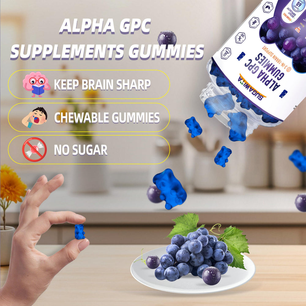 Third-party testing certificate seal for Alpha GPC Gummies
