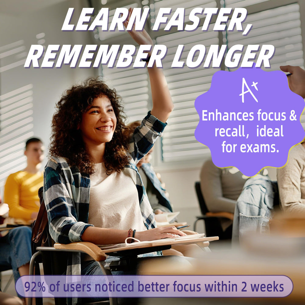 Vegan-friendly and non-GMO icons for Alpha GPC Gummies