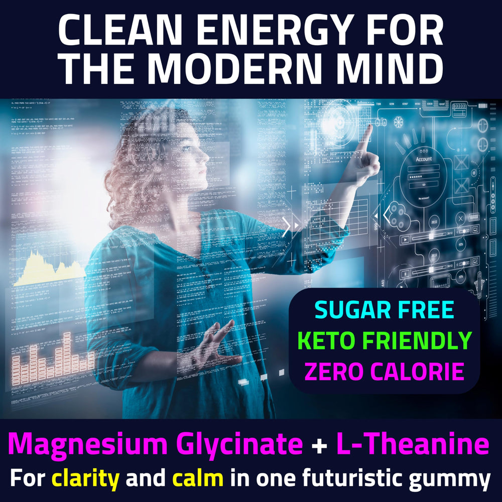 Two gummies serving showing texture and size