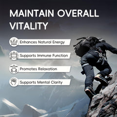 Organic Manuka Honey flavored Alpha Gummies for Men