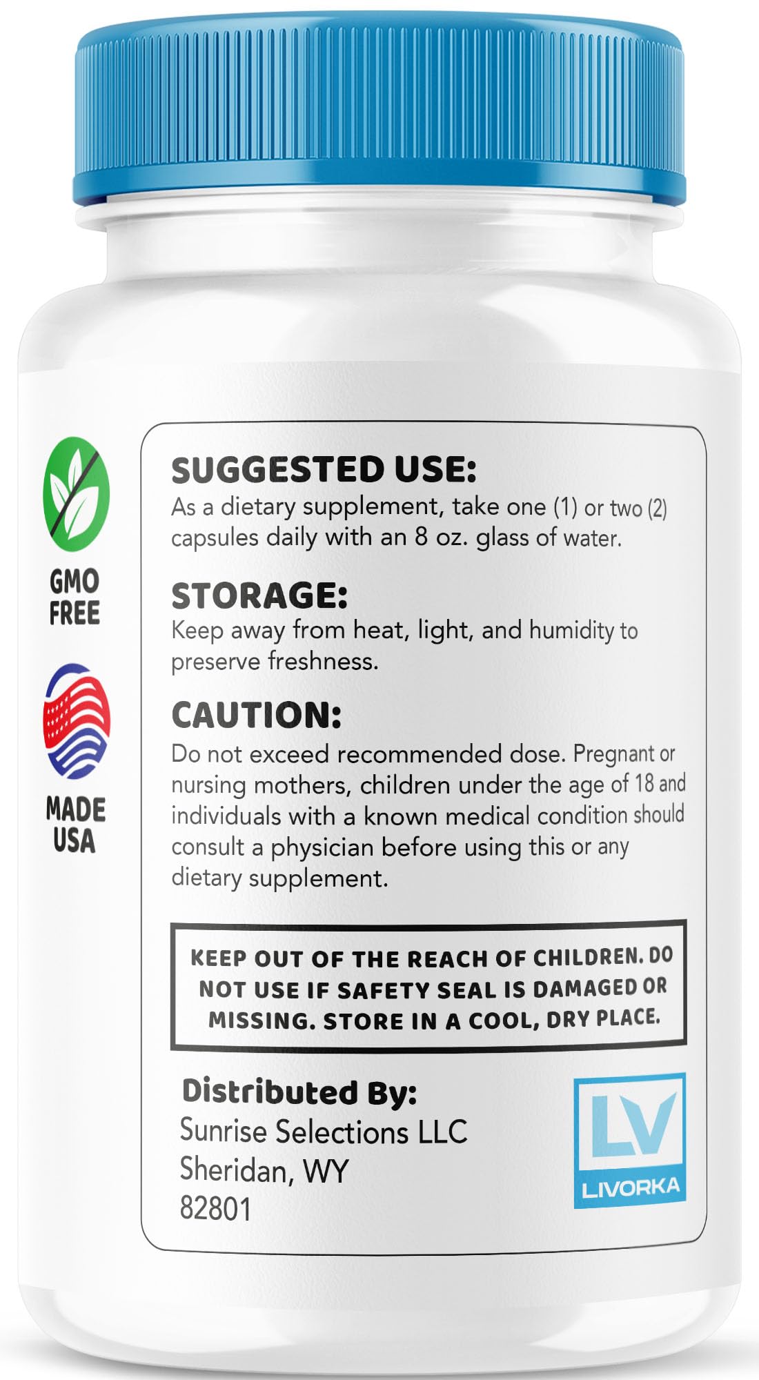 Close-up of Alpha Labs pills