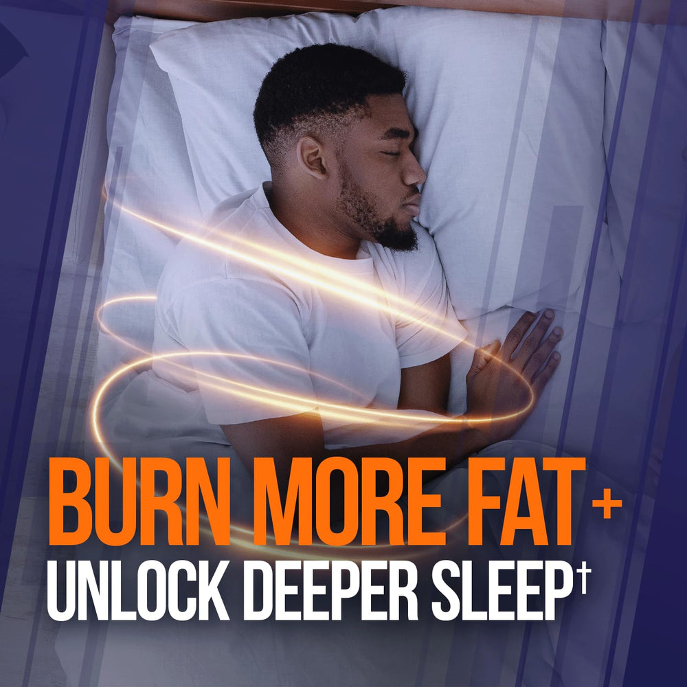 ALPHA LION Night Burn bottle – side view