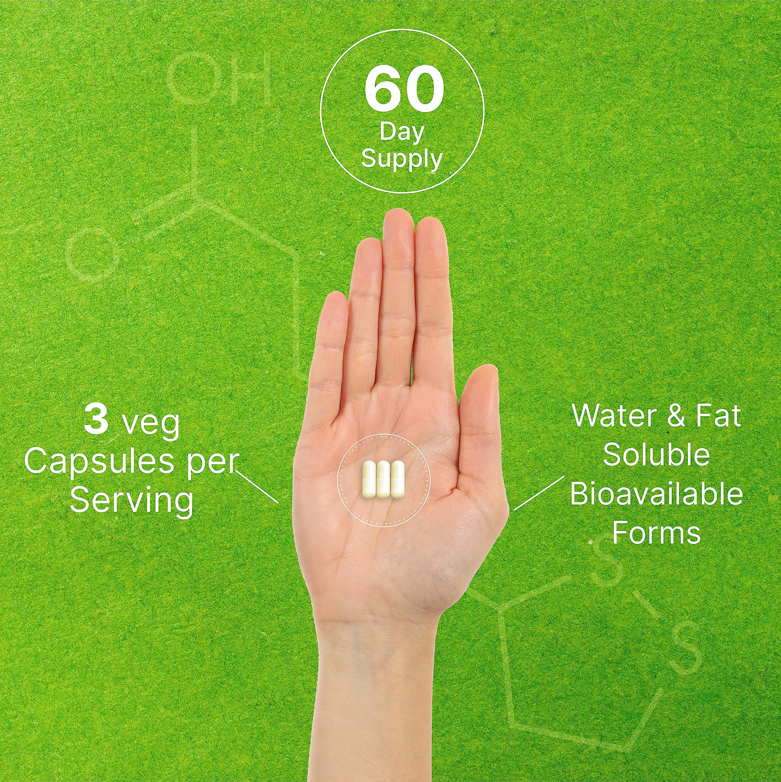 Nutrition facts for Alpha Lipoic Acid 1000mg