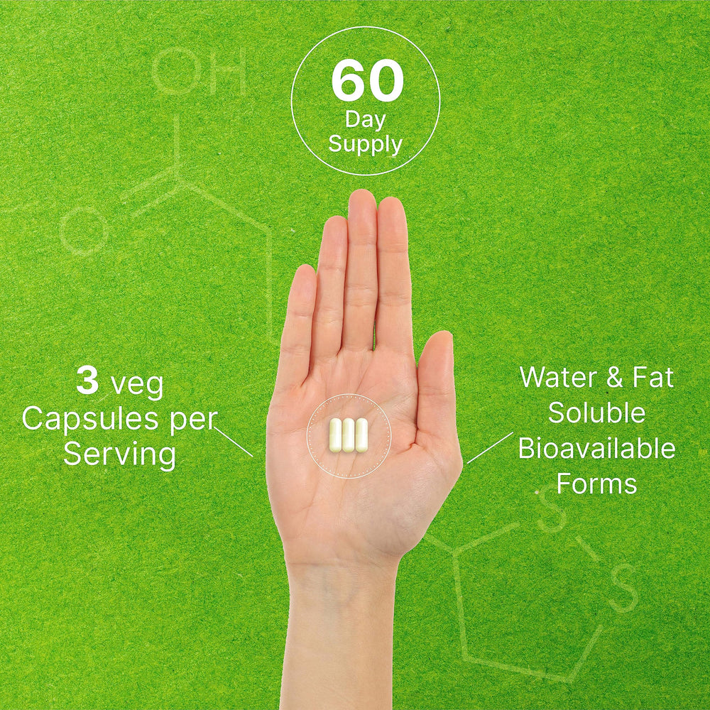 Nutrition facts for Alpha Lipoic Acid 1000mg