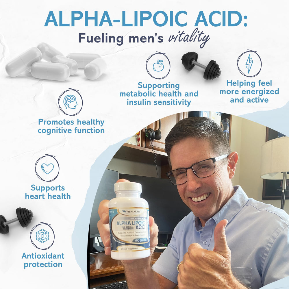 Individual 600mg Alpha Lipoic Acid capsule