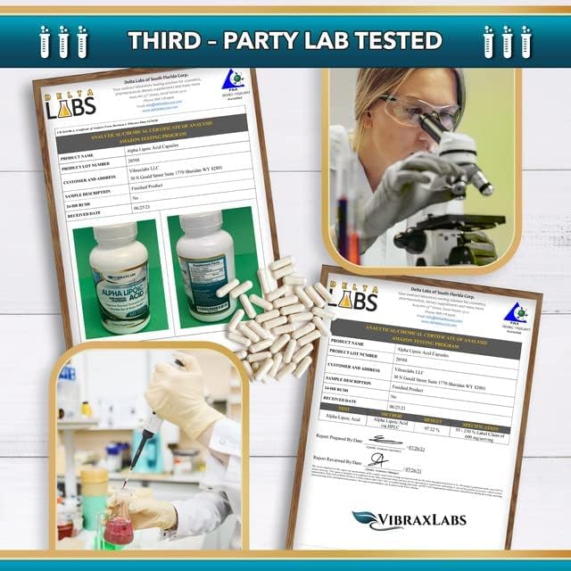 Non-GMO Alpha Lipoic Acid packaging