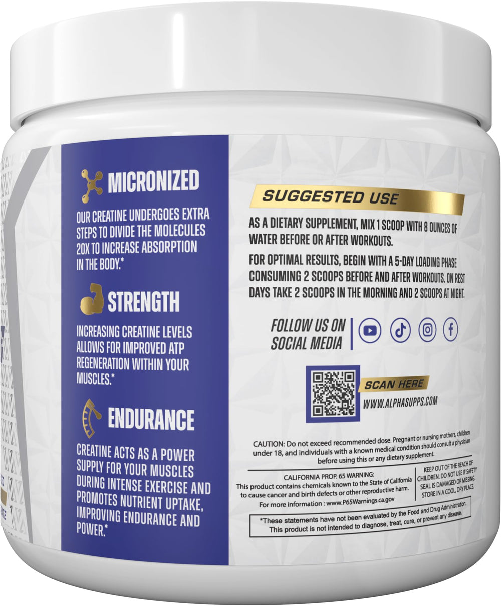 Creatine monohydrate powder being mixed into a beverage