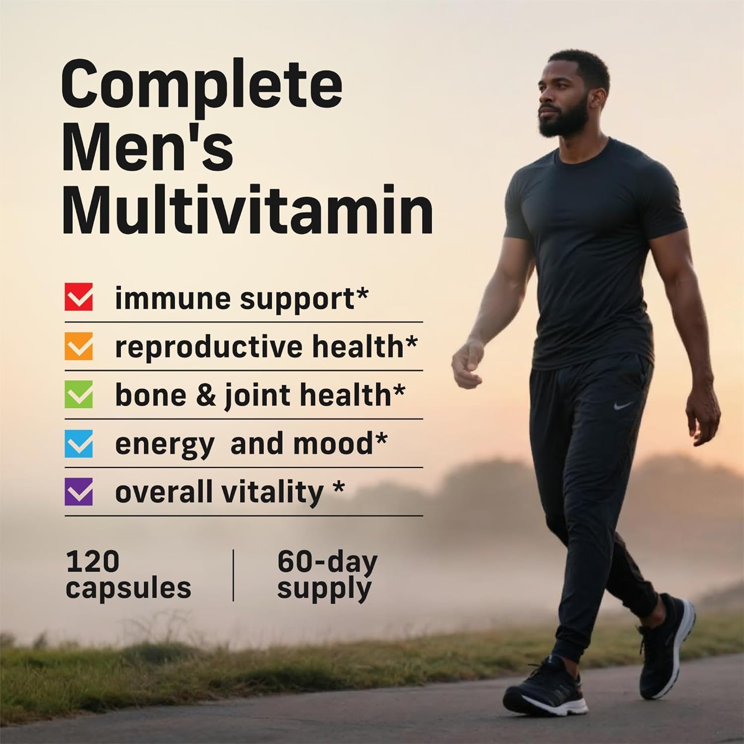 Sea Moss and herbal ingredients used in Alpha Tribe multivitamin