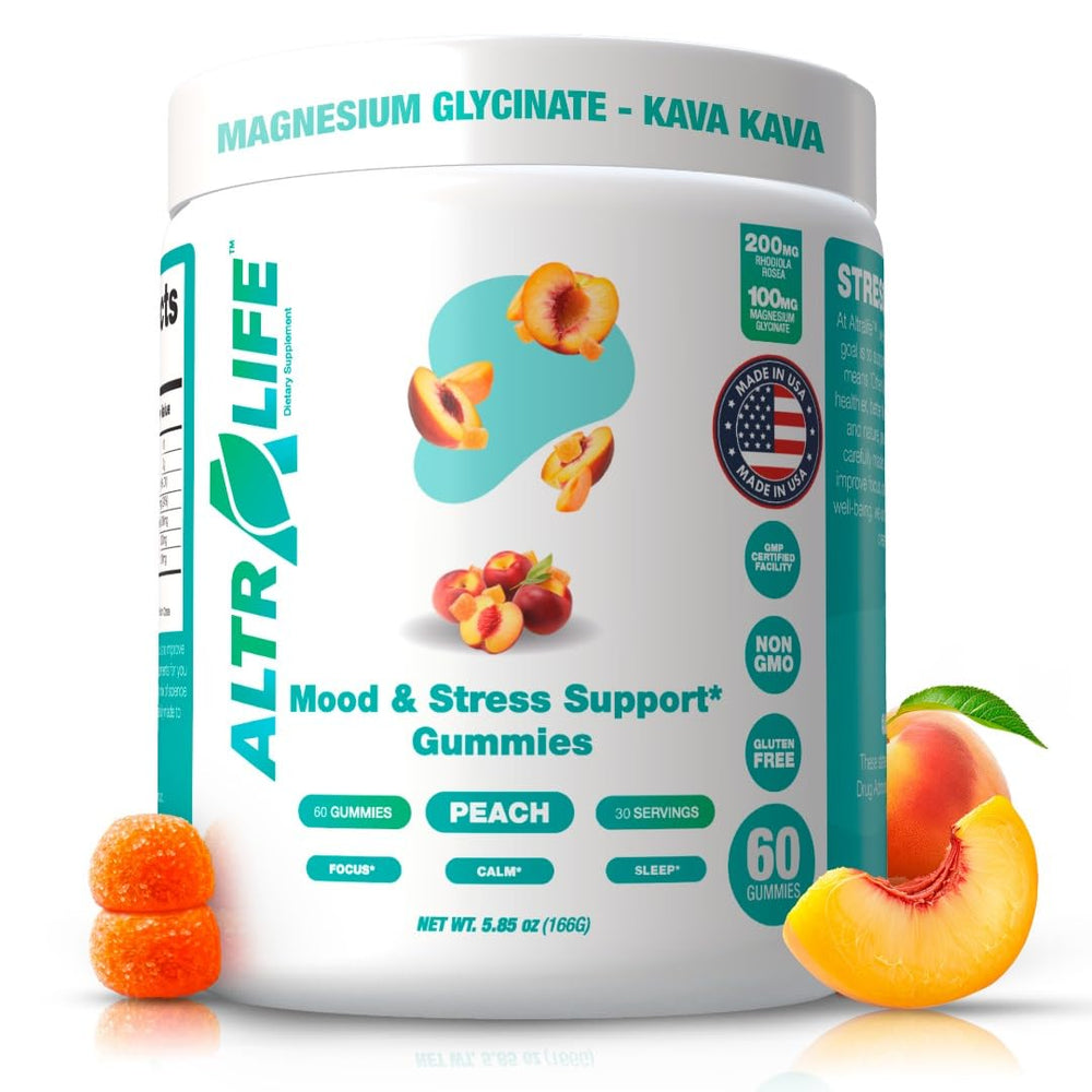 ALTRALIFE Kava Kava Gummies bottle with product packshot