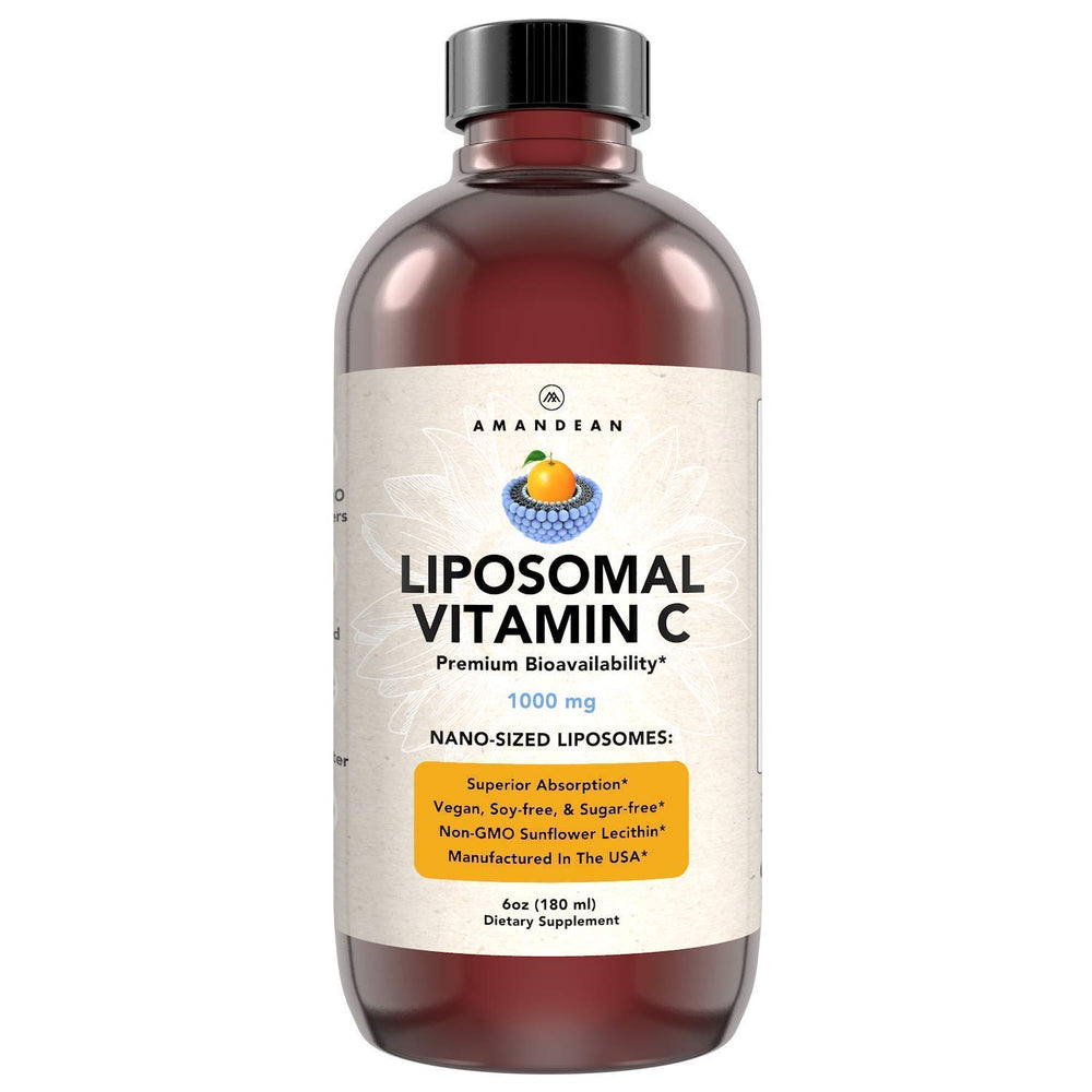 Amandean Liposomal Vitamin C 1000mg bottle