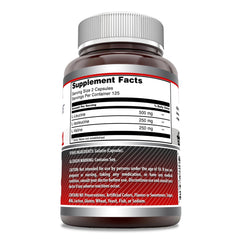 Capsules close-up for Amazing Formulas BCAA 2:1:1