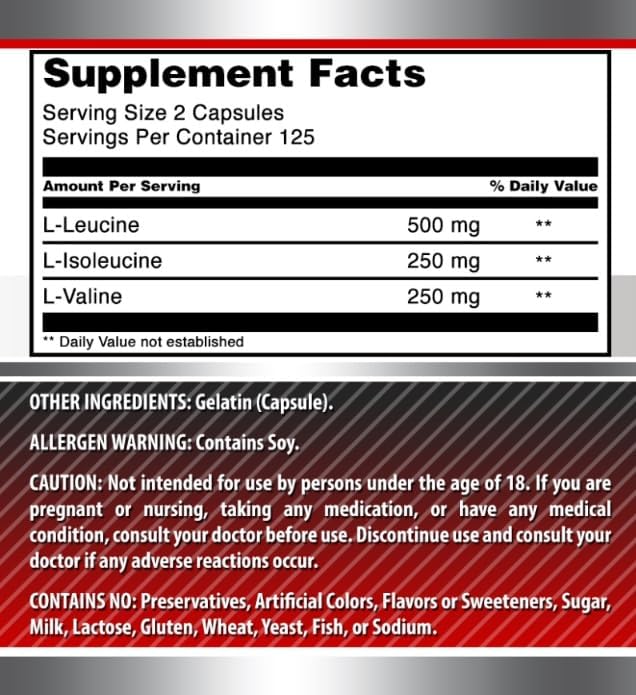 Two-pack packaging of Amazing Formulas BCAA 2:1:1