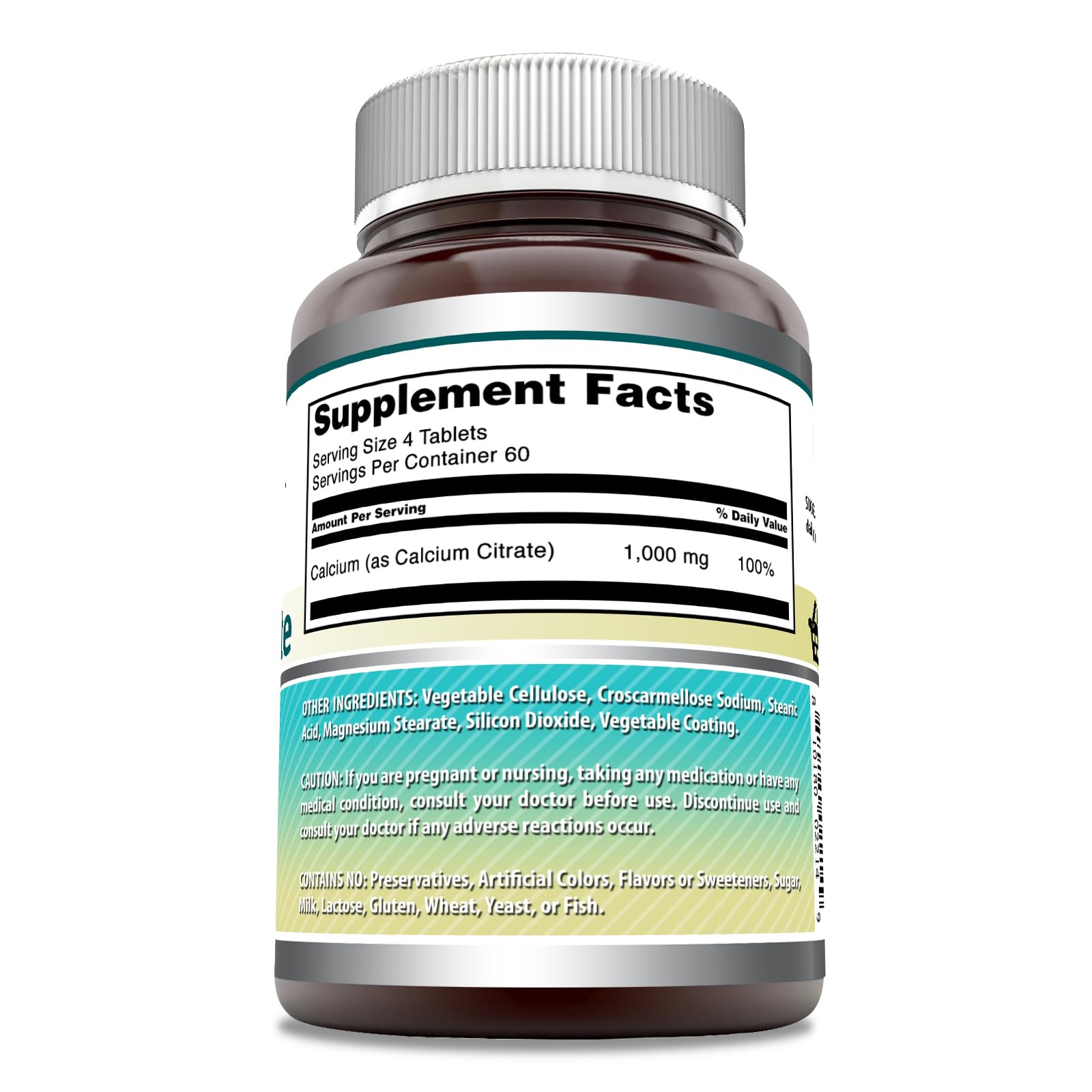 Calcium Citrate 1000 mg tablets package