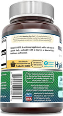 120-count bottle of Amazing Formulas Hyaluronic Acid supplement