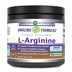 Amazing Formulas L-Arginine Powder Supplement bottle
