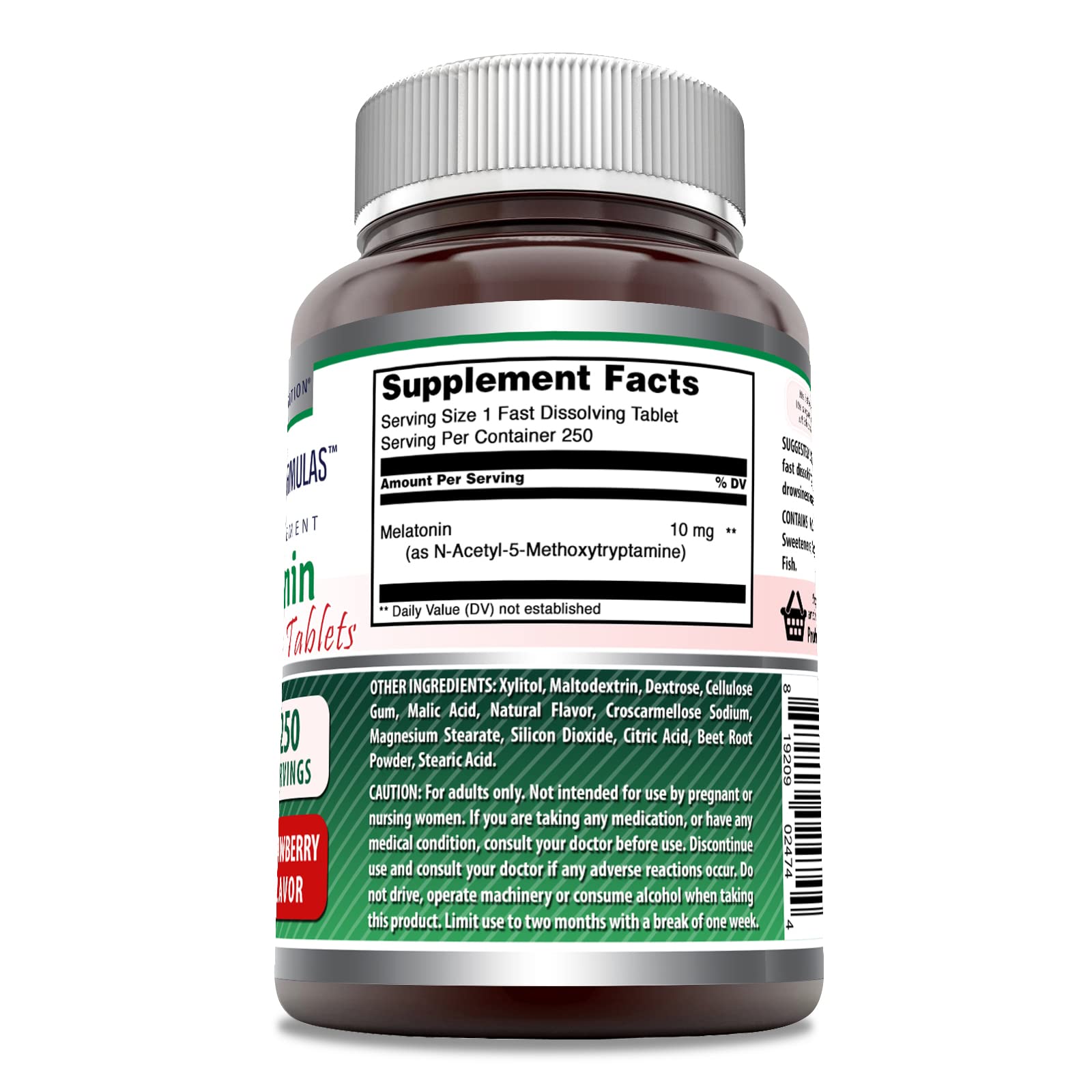 USA-made claim on Melatonin packaging