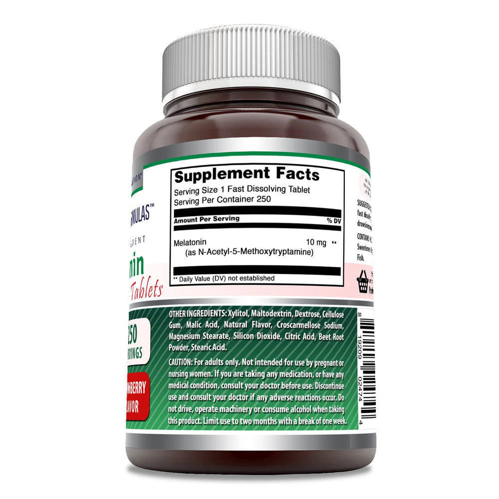 USA-made claim on Melatonin packaging