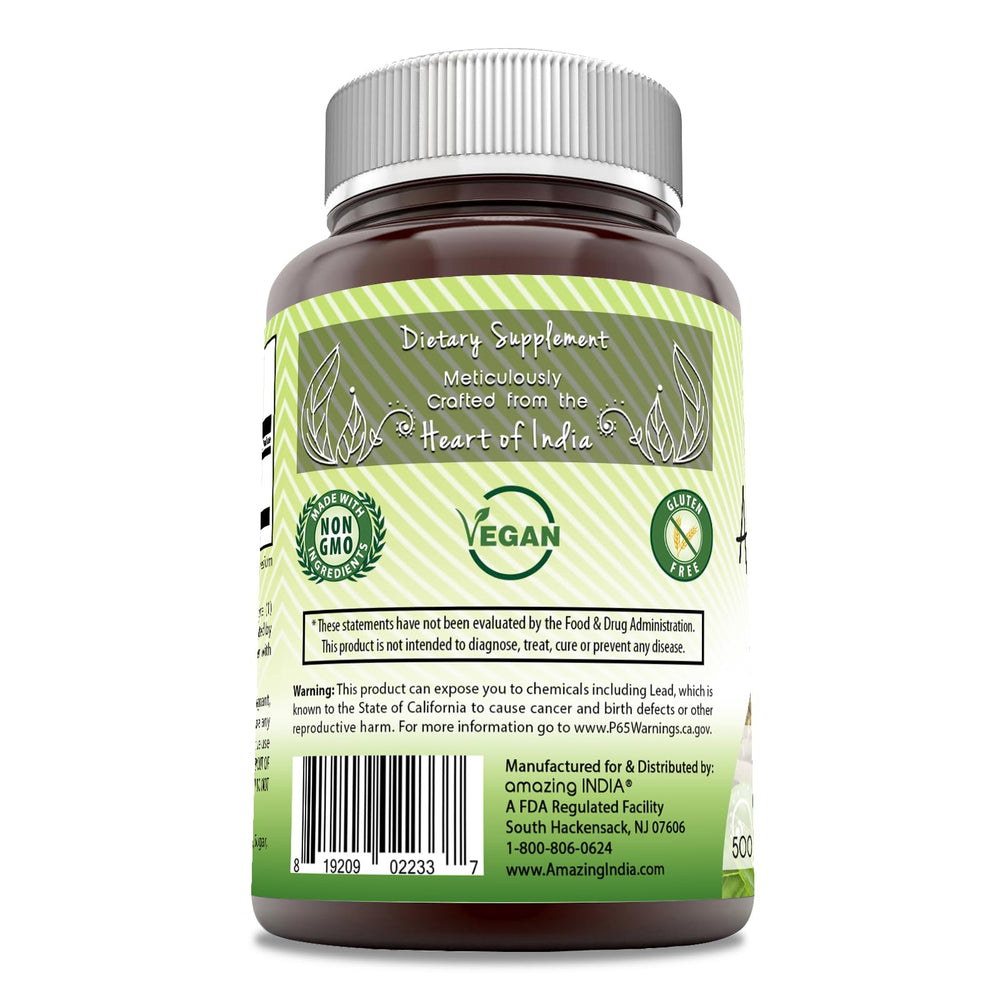 Non-GMO Gluten Free Ashwagandha product packaging and labeling