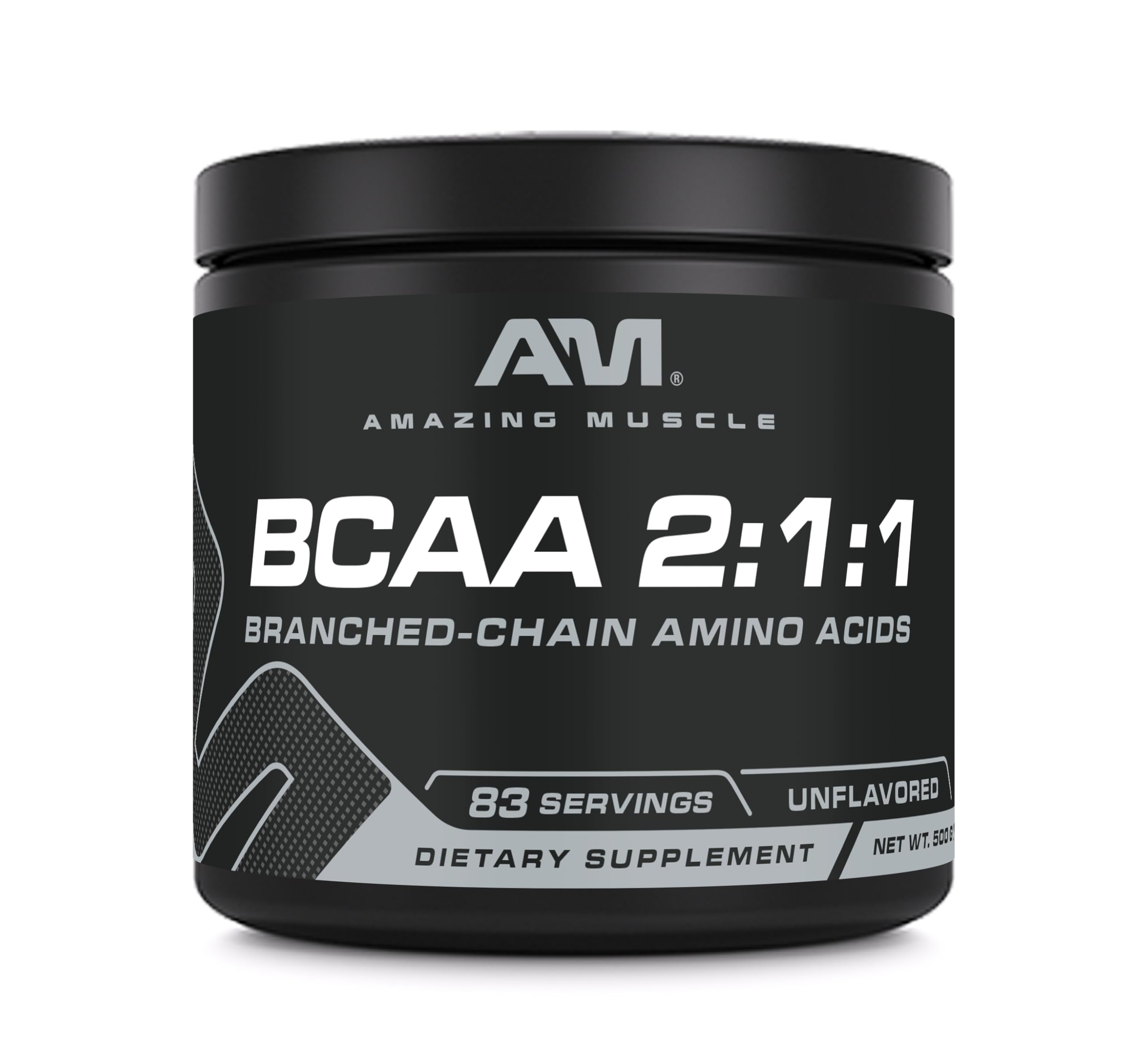 Amazing Muscle BCAA 500g bottle front