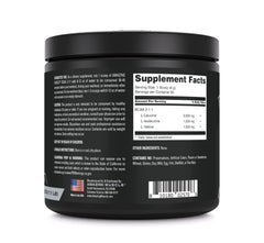 Back label showing 6 g BCAA per serving