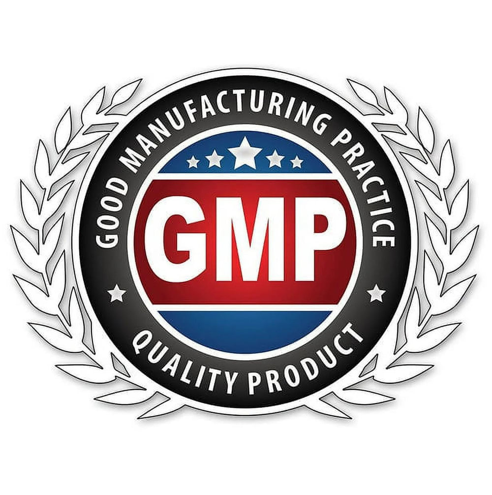 Made in USA GMP Standards seal on Amazing Muscle Pre Boost