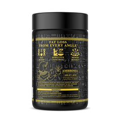 Ambrosia Ember capsules close-up highlighting Capsimax thermogenic potential