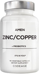 Bottle label showing 50 mg zinc picolinate per serving