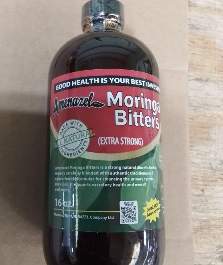 Serving suggestions for Amenazel Organic Moringa Bitters