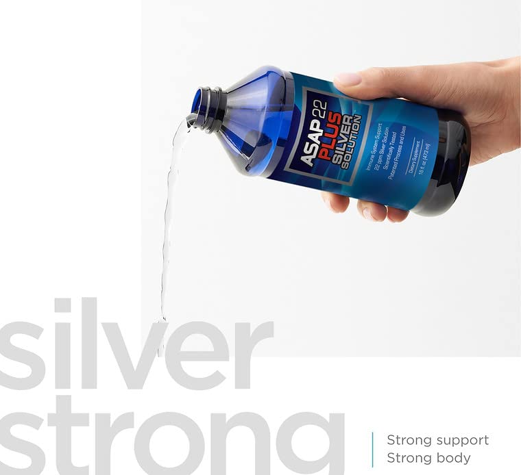 Cap seal and bottle top of ASAP 22 Plus Silver Solution