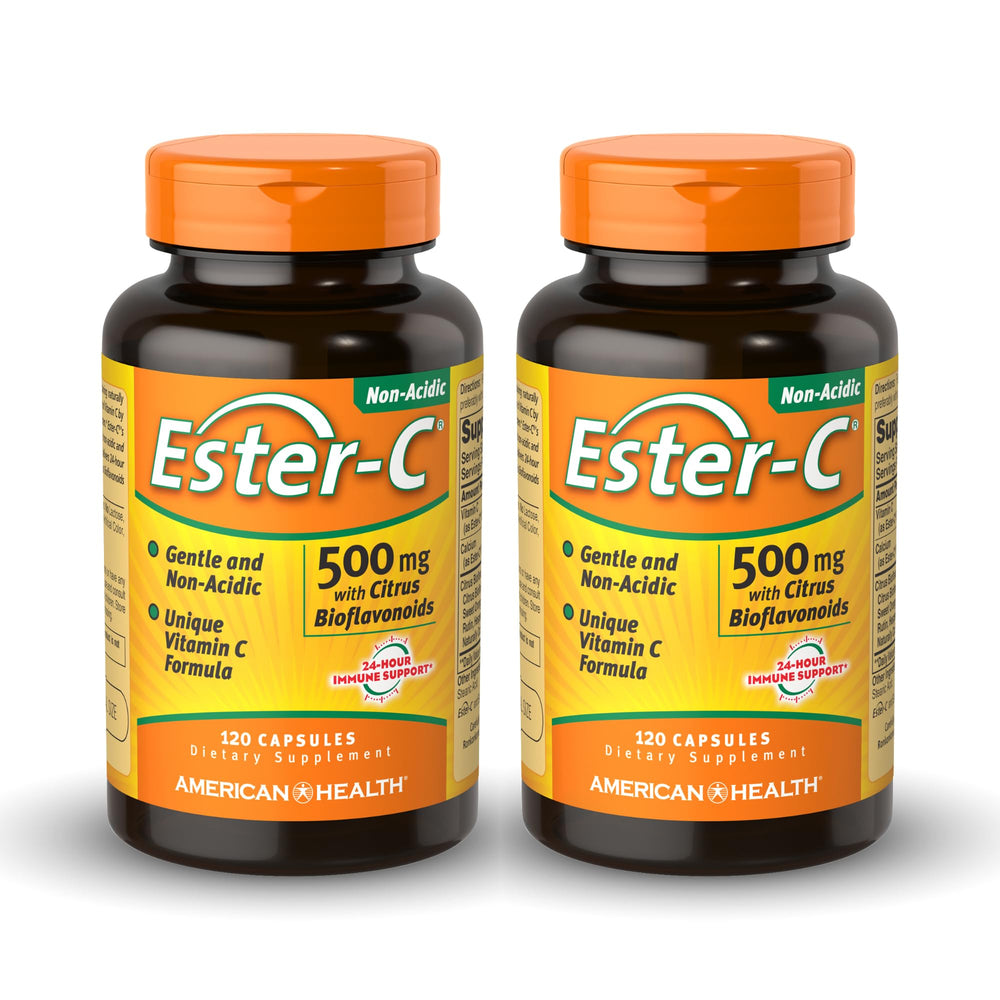 Bottle of American Health Ester-C 500 mg with Citrus Bioflavonoids