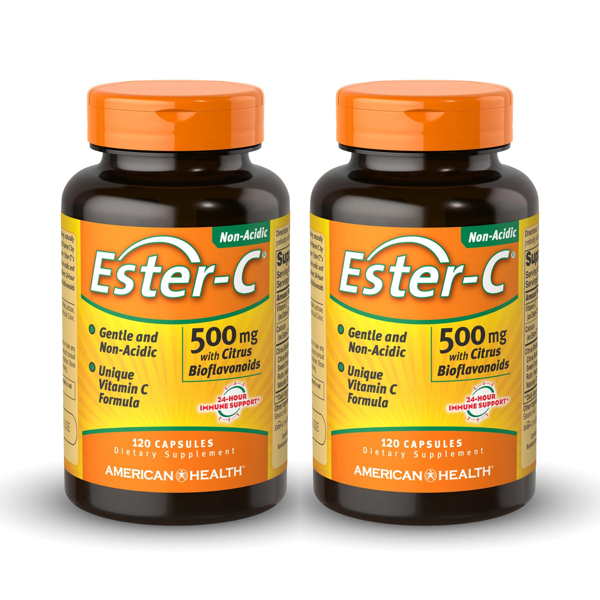 Bottle of American Health Ester-C 500 mg with Citrus Bioflavonoids