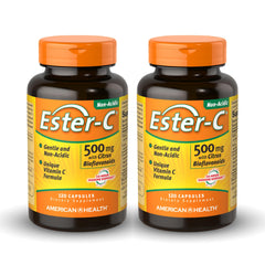 Bottle of American Health Ester-C 500 mg with Citrus Bioflavonoids