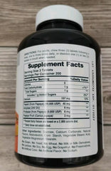 AMERICAN HEALTH Papaya Enzyme Original 600 CT bottle side view