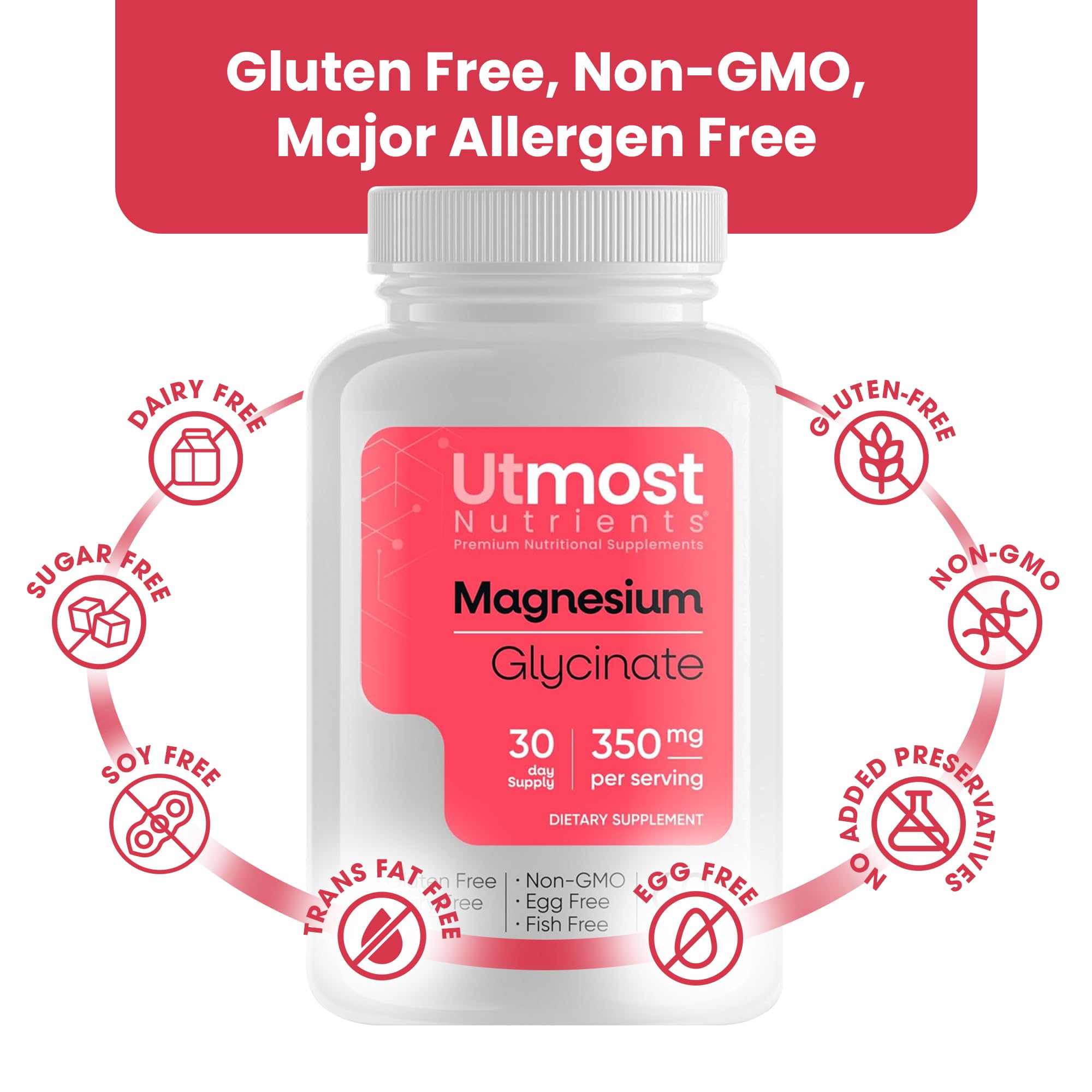 American-made, family-owned badge for magnesium glycinate