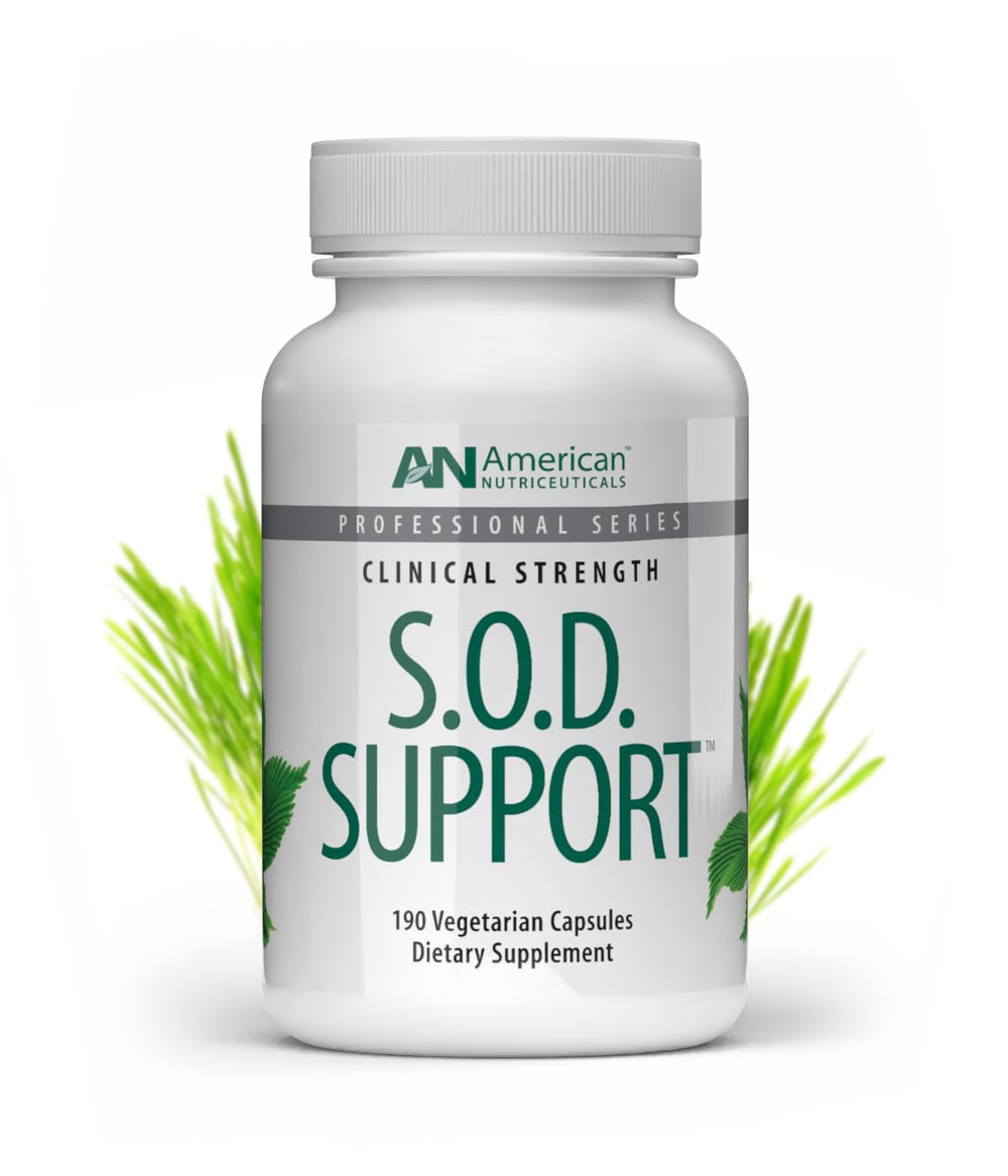 American Nutriceuticals S.O.D. Support bottle – 190 capsules