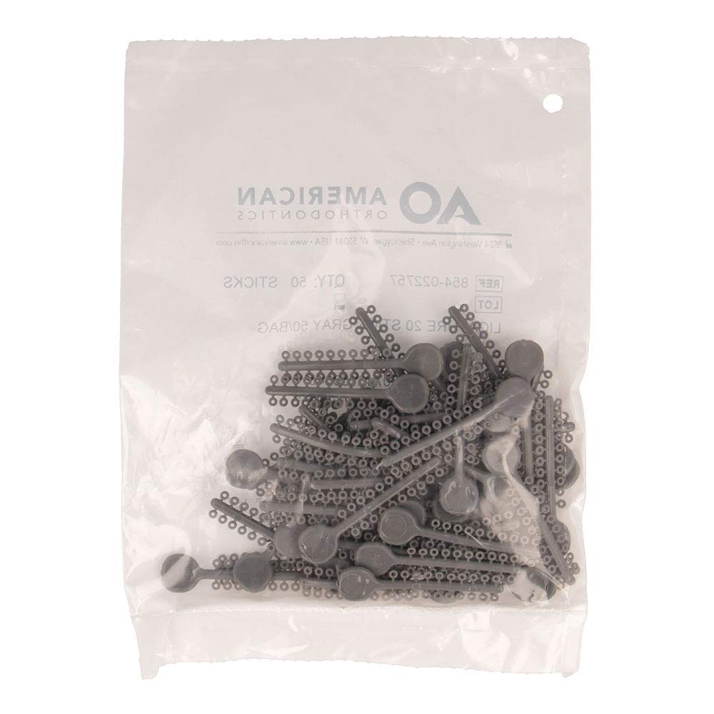 Packaging image illustrating 50 sticks per 1,000 pack