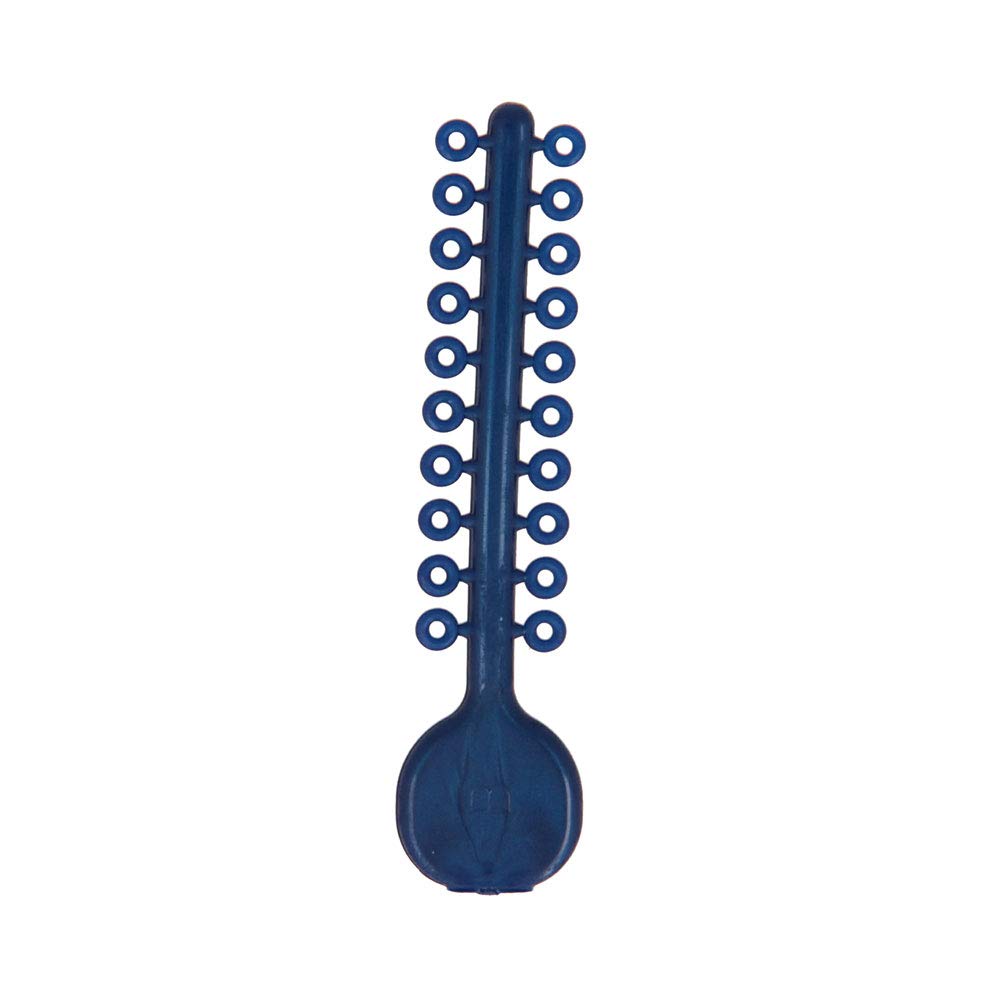 Navy blue ligature sticks packaging