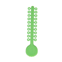 American Orthodontics Lime Ligatures 20 Stick package - front view
