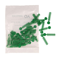 Label indicating 1,000 ligatures per package for Shamrock ligatures