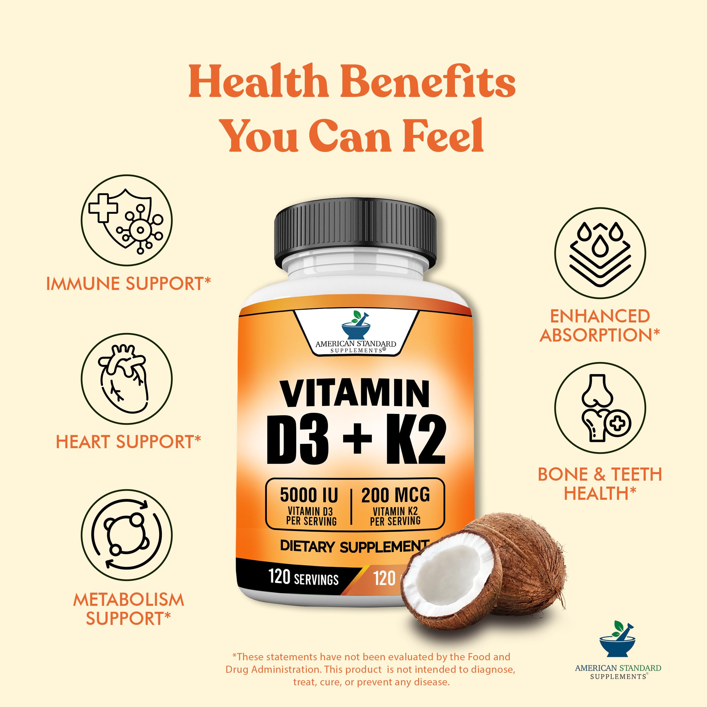 Image of 120 capsules per bottle for a 120-day supply