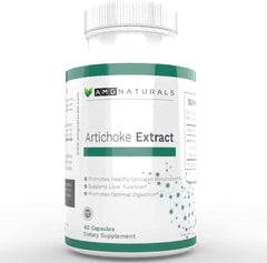 AMG Naturals Artichoke Extract Capsules bottle with label