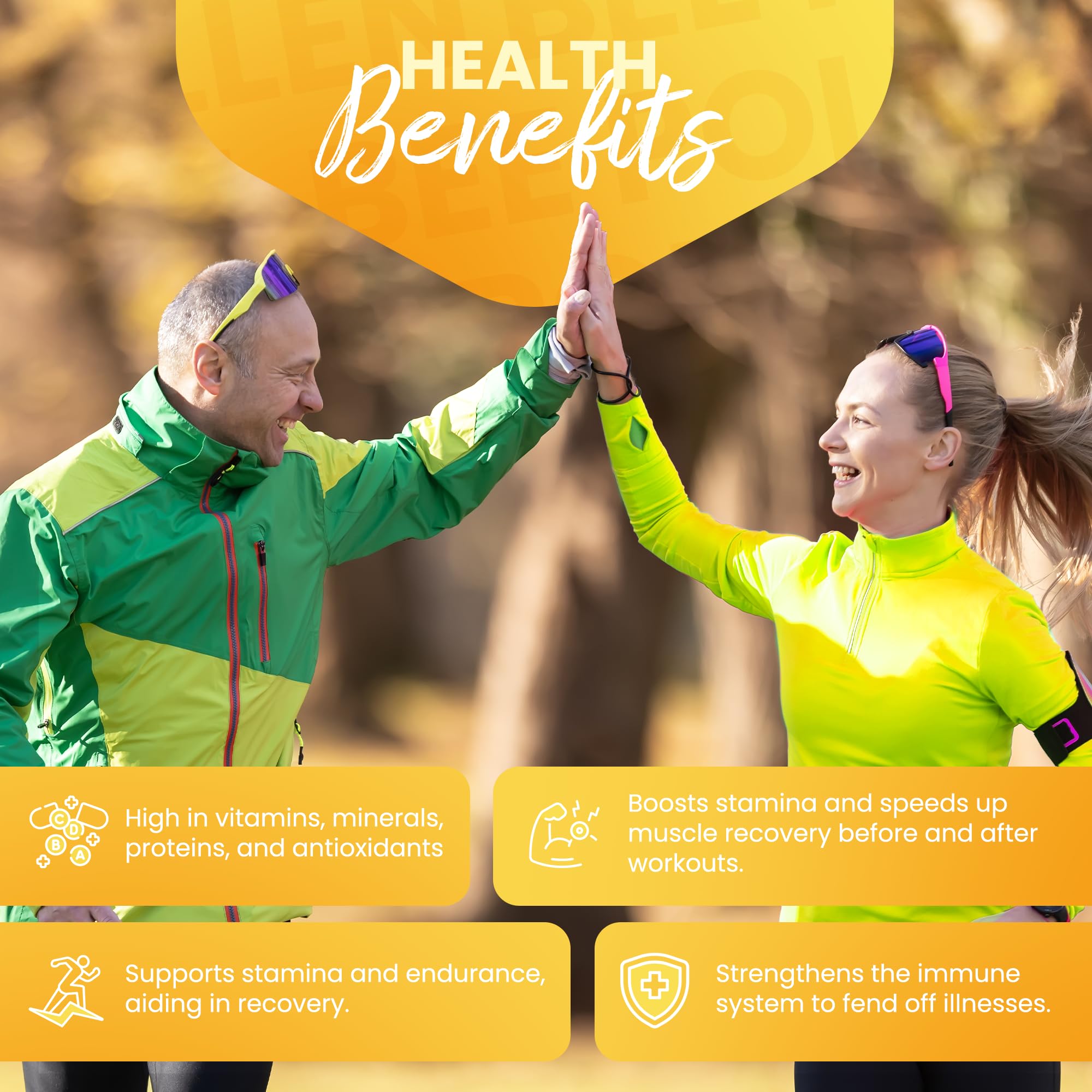 Amino Acids from Bee Pollen for Vitality