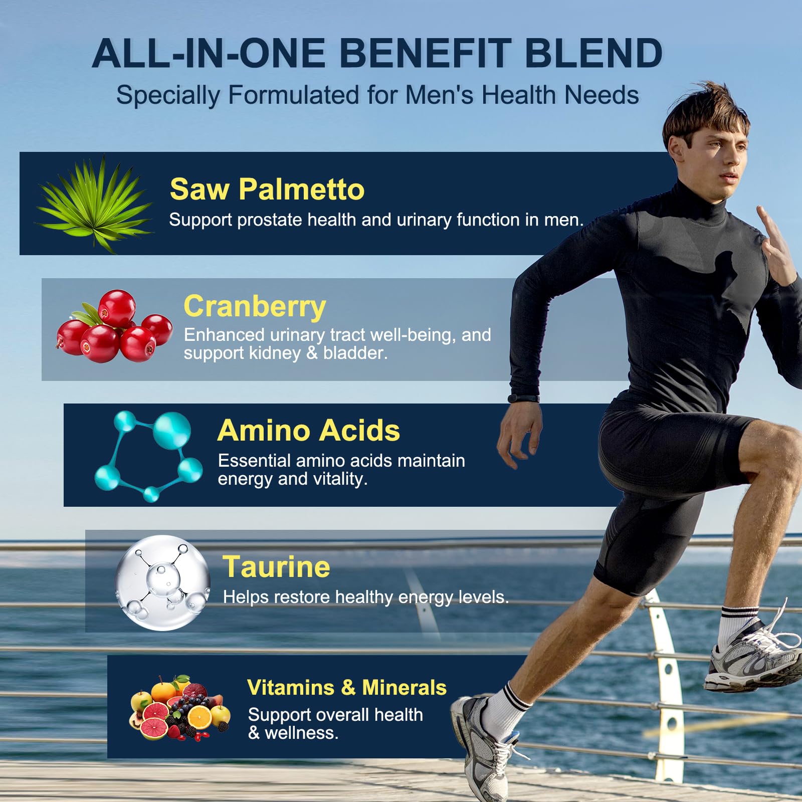 Capsules with amino acids, vitamins and minerals