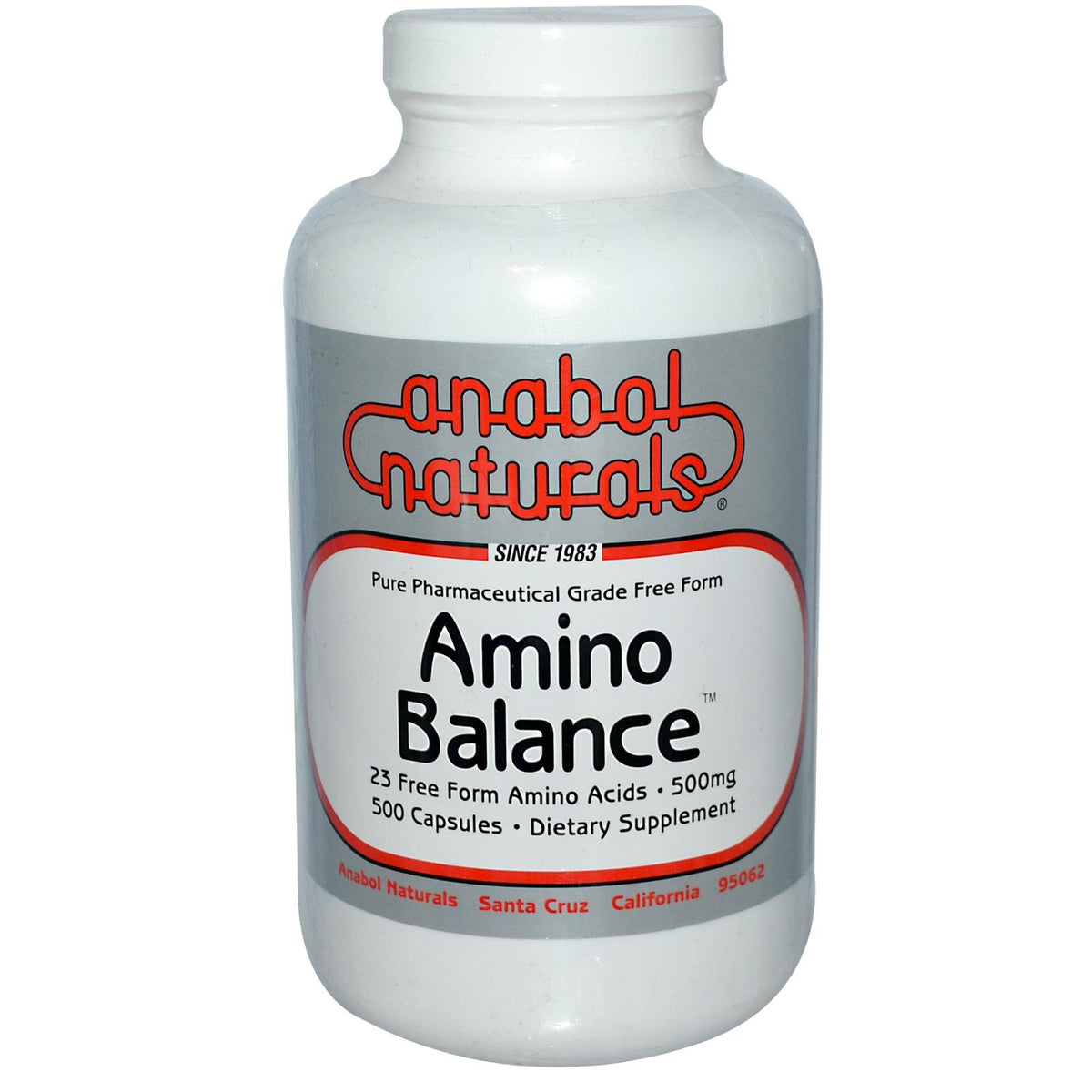 Amino Balance 500 capsules packaging