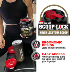 Scoop inside the container for easy access