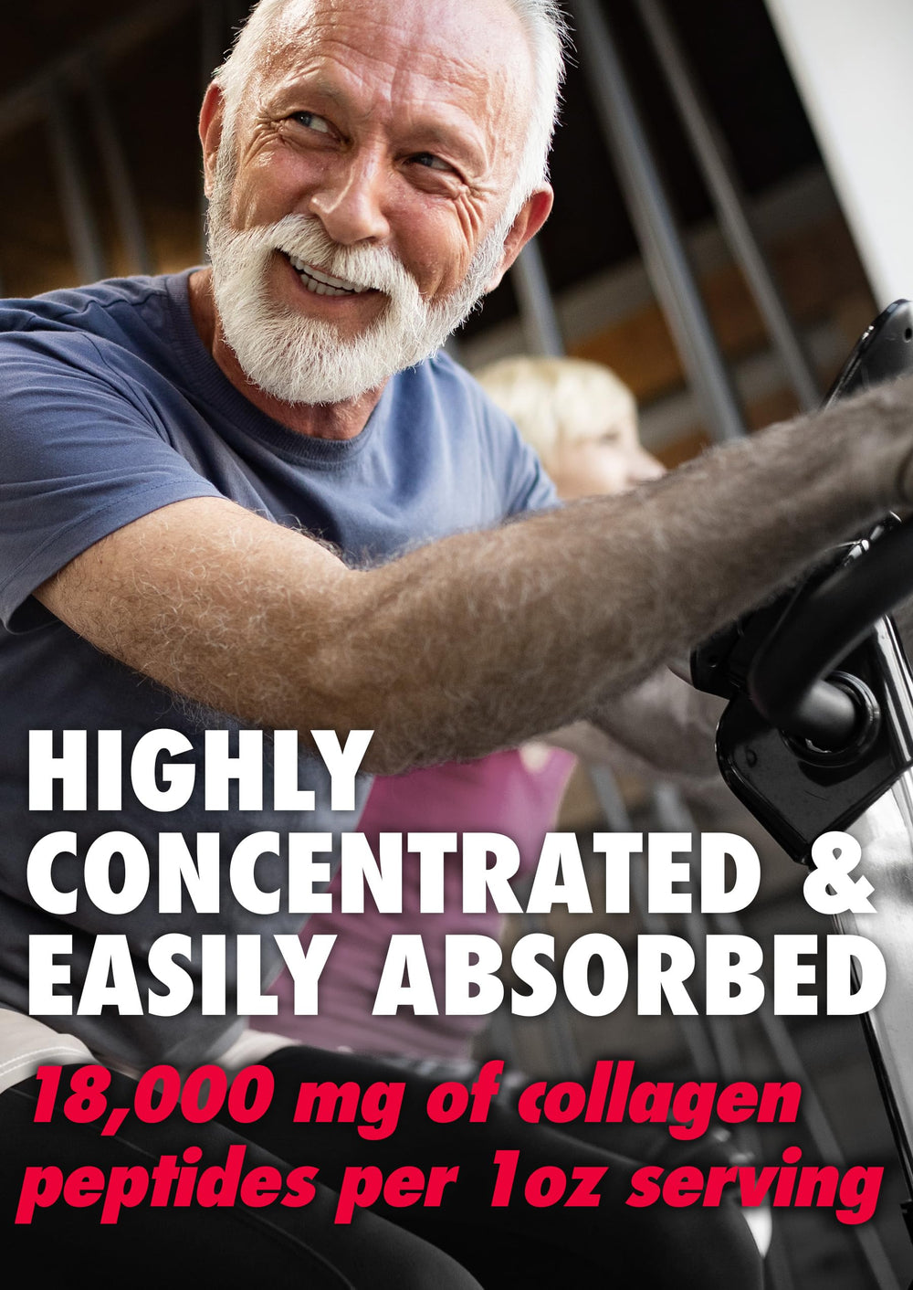 AminoSculpt Original Cherry liquid collagen bottle with nutrition label